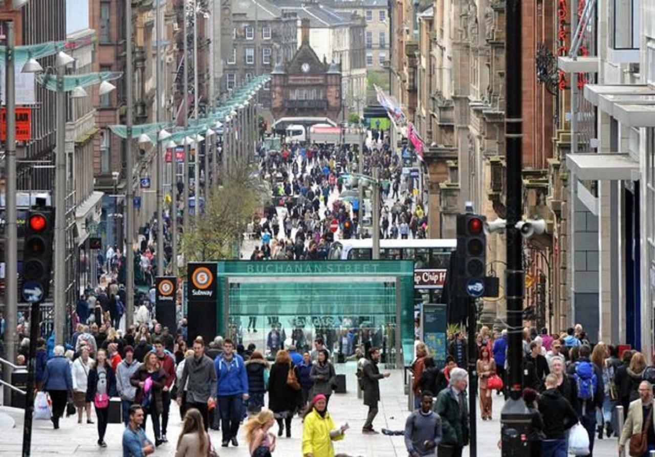 Glasgow City Centre Apartment Kültér fotó